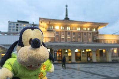 グーちゃん、真冬の奈良を歩く！（涙と鼻水を垂らしながら郡山駅へ！編）