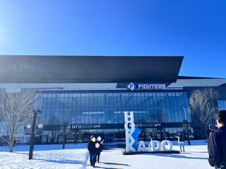 冬のエスコンに初・好きなムーミンの世界も堪能