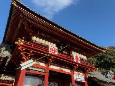 鎌倉に初詣 ランチもお茶も初めてのお店で