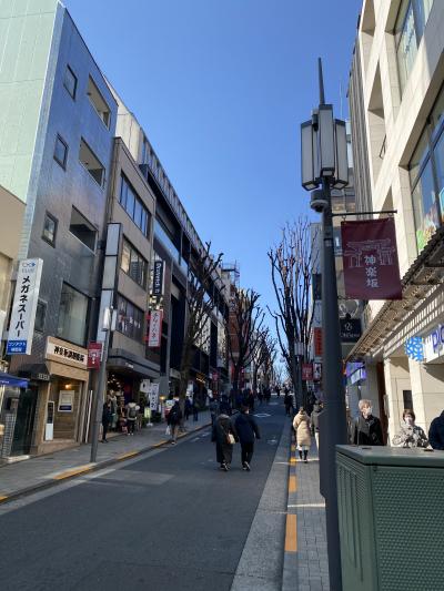 2025年2月　神楽坂を歩く