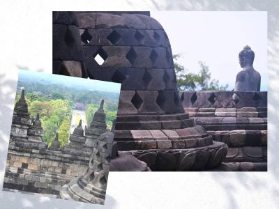 ★ ジョグ ジャカルタの寺院仏像（インドネシア） ★ 壁掛け用 ☆ ジョグ ジャカルタの寺院仏像（インドネシア） ☆ 壁掛け用