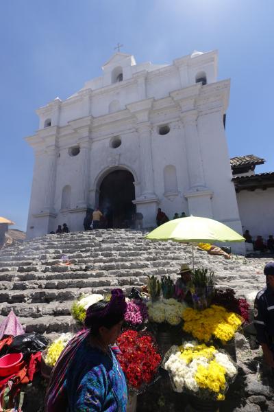 (55)2025年3月中南米(9)グアテマラ(アティトラン湖展望台 チチカステナンゴ(セントトマス教会 ガルバリオ教会 インディヘナ市) )