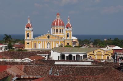 (55)2025年3月中南米(15)ニカラグア( グラナダｰサン･フランシスコ教会  カテドラル メルセー教会 ニカラグア湖クルーズ)  