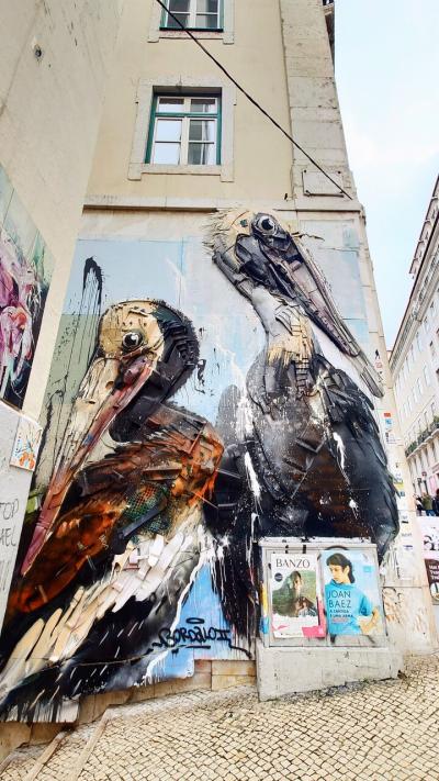 初めての国、ポルトガル　その10　リスボンのストリートアート