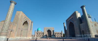 青が美しいウズベキスタン+タジキスタン+ソウル Part 2 シャフリサブスーサルマカンド他