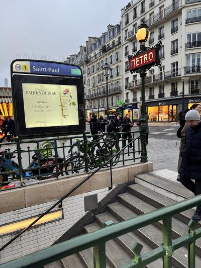 20250204 パリからの手紙 ナヴィゴ1週間入手トラブル その後はカルナバレ博物館と奇跡のメダイ教会へ