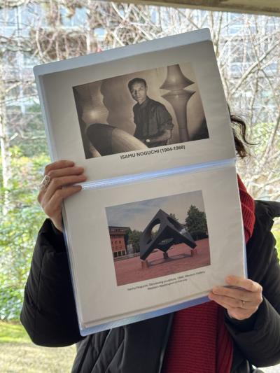 20250208 パリからの手紙 ユネスコ本部にイサムノグチをたずねる