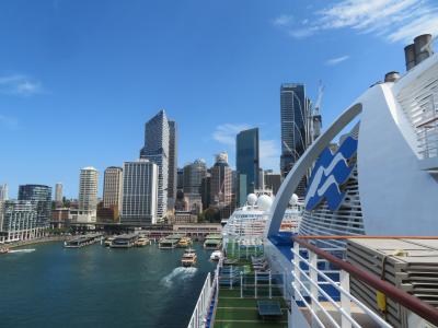 クラウン・プリンセスで巡るシドニー発着ニュージーランド周遊クルーズ②シドニー出港編