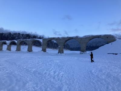 2025年1月　毎年恒例の北海道スキー旅行（糠平、タウシュベツ）