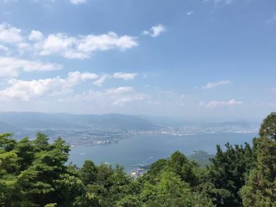 宮島で神様の山に登る　2023