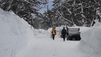 「最強寒波」のなか白馬スキー