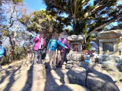 三浦半島の三浦富士に登ってきました