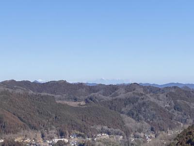 青梅 長淵山ハイキングコース　要害山、天狗岩、赤ぼっこ、馬引沢峠、二ツ塚峠、梅の湯