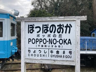 鉄ヲタの甥っ子を連れて小湊鉄道へ、いすみ鉄道にも乗りたかったのですが、いまだ脱線して復旧していないため、代わりにポッポの丘へ。