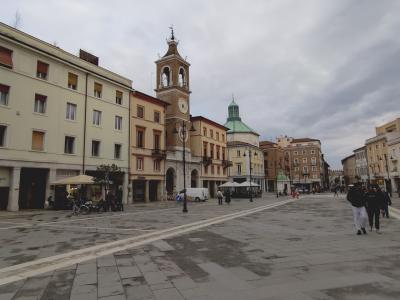 イタリアでラグビー観戦の旅　リミニ