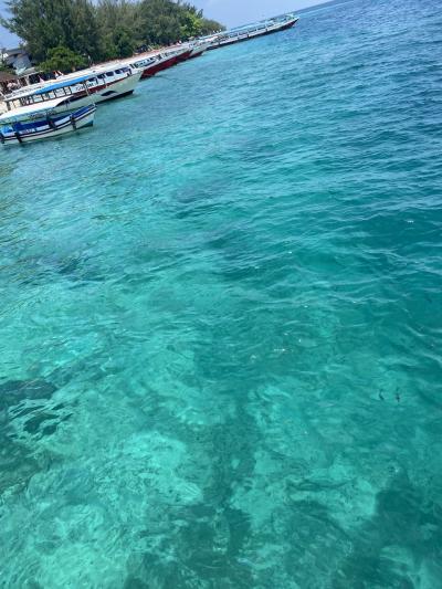 ギリ島とバリ島7日間の旅1～2日目