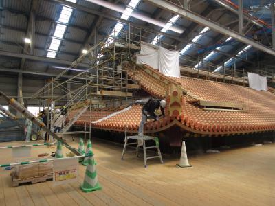 沖縄2025 首里城再建工事見学