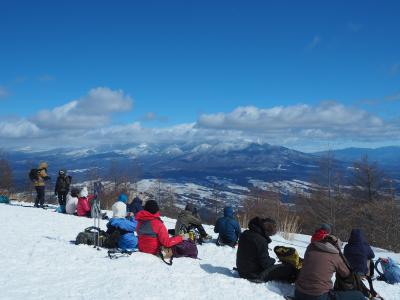 大パノラマが楽しめる　冬の入笠山日帰り登山