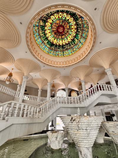 ⑩マダムの「母、娘、娘婿と7つ星ホテルに泊まる」マレーシア、ブルネイ旅　3日目の2　ニューモスク