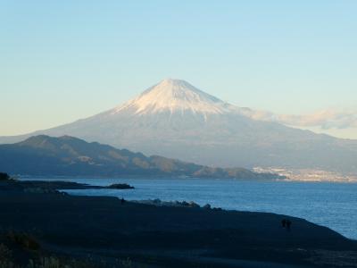 冬の富士をめぐる食の旅　三保の松原へ