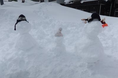 February 2025 娘と雪遊びのために一本杉スノーパークへ