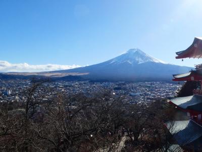 冬の富士をめぐる食の旅 帰途へ
