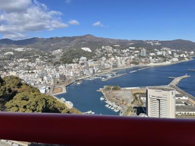 熱海でのんびり疲れを癒す。