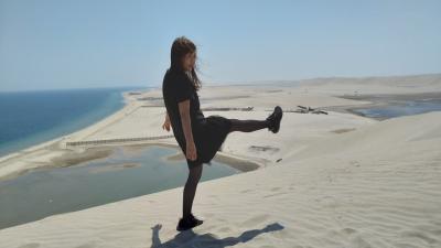 カタール　レンタカーで巡るドーハの世界遺産アル・ズバラとDesert Safari Camel Ride