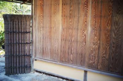 七十二候の草木萠動に松花堂庭園で梅を見る