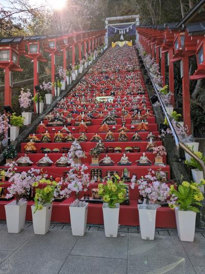 今年の旅は「勝浦はビッグひな祭り」から始めました。