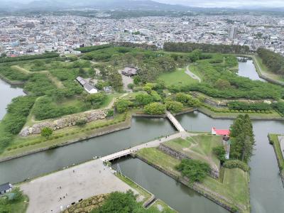 晩春 蝦夷 お城巡り 6/02 其の壱