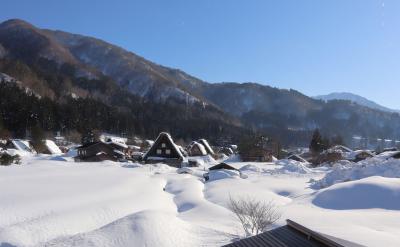 冬の信州・飛騨・越中の旅・・新湊きっときと市場で昼食、鋳物の能作と白銀の白川郷を訪ねます。