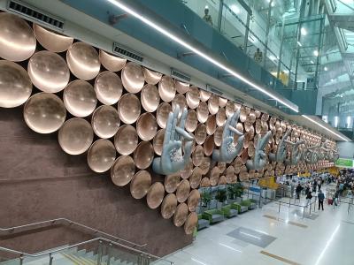 タージマハルを見たくて♪マハラジャの国・インドへ！ 1日目、前泊で豊洲市場と千客万来、デリー国際空港～ホテル　