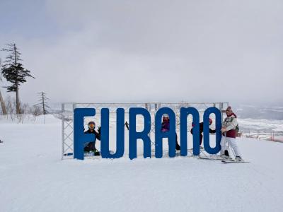 9・11歳児連れ、友人家族と週末富良野スキー旅行