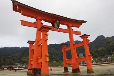 2024 広島・山口の旅 ２　干潮の厳島神社参拝