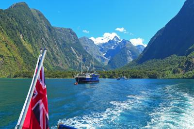 年末年始ニュージーランドの旅（晴天のミルフォードサウンズ編）