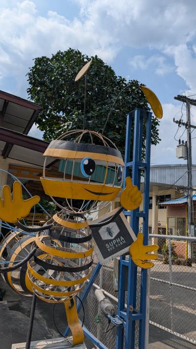 2025年 乾季のチェンマイ・・街歩きとゴルフ・・滞在中雨に会わずに!!(Ⅸ)・・蜂蜜購入へ・・