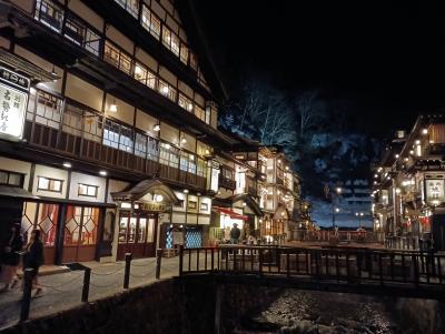 念願の銀山温泉