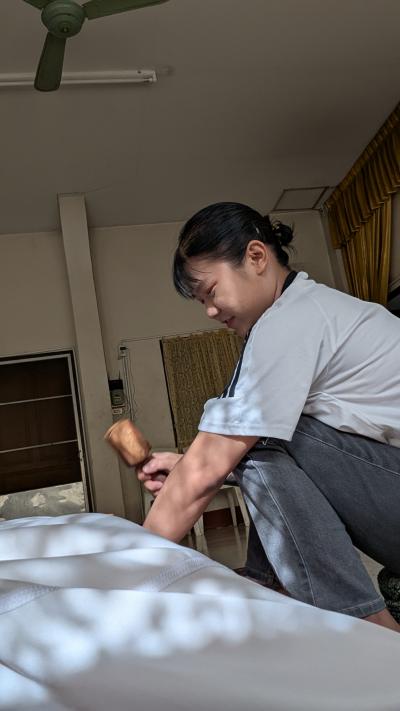 2025年 乾季のチェンマイ・・街歩きとゴルフ・・滞在中雨に会わずに!!(Ⅹ)・・トクセンマッサージ・・