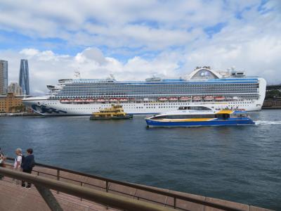 クラウン・プリンセスで巡るシドニー発着ニュージーランド周遊クルーズ ⑪シドニーで下船し直ぐに帰国編