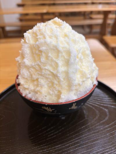 首里散歩 松川から250円のぜんざいを食べに