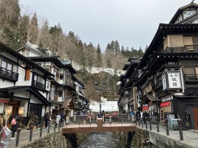 2025年3月　東北旅(銀山温泉～北上～花巻～遠野～陸前高田）ー１