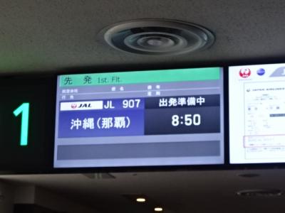 今年2度目の沖縄①　出発～ウェルネスリゾート沖縄 ユインチホテル南城