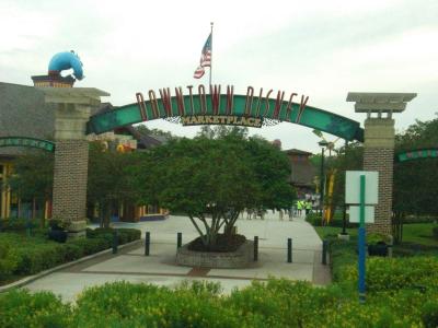 天気も良くディズニーランド日和