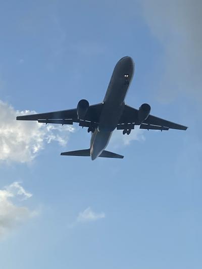 温泉と飛行機の湯の川温泉