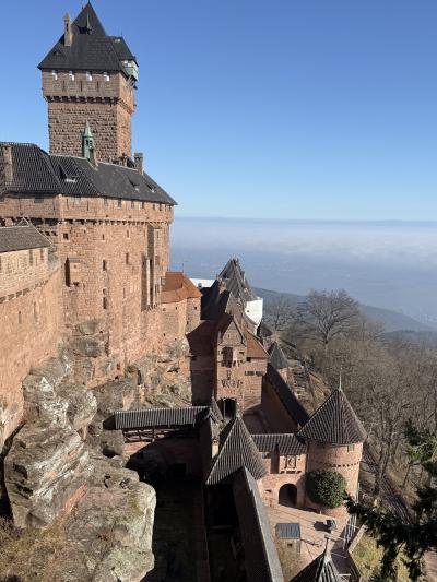 2025、1~2月ヨーロッパスキー&ザルツブルグ、コルマール その9 オー・ケニグスブール城