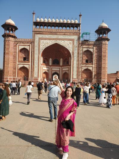 笑うインド ツアーの極意を学ぶ旅3 アグラの夕日は赤い