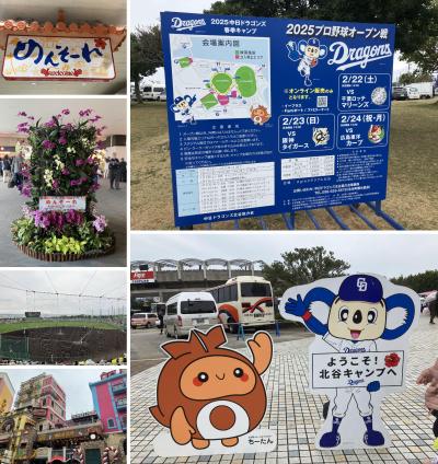 冬でも暖かい(ハズの)沖縄へ Ver.2025(その1)阪神vs中日オープン戦&ホテルスティ 編