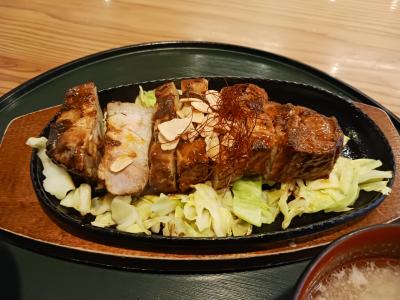 東庄町でトンテキを食べました。