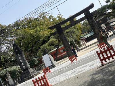 あしあとを辿る旅　42　博多から筥崎　中洲街歩き